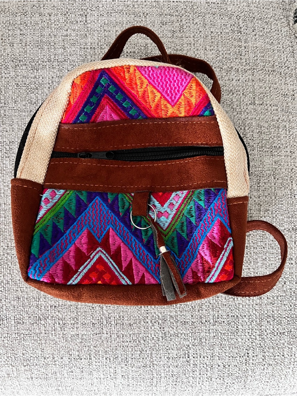 Handmade Embroidered Backpack